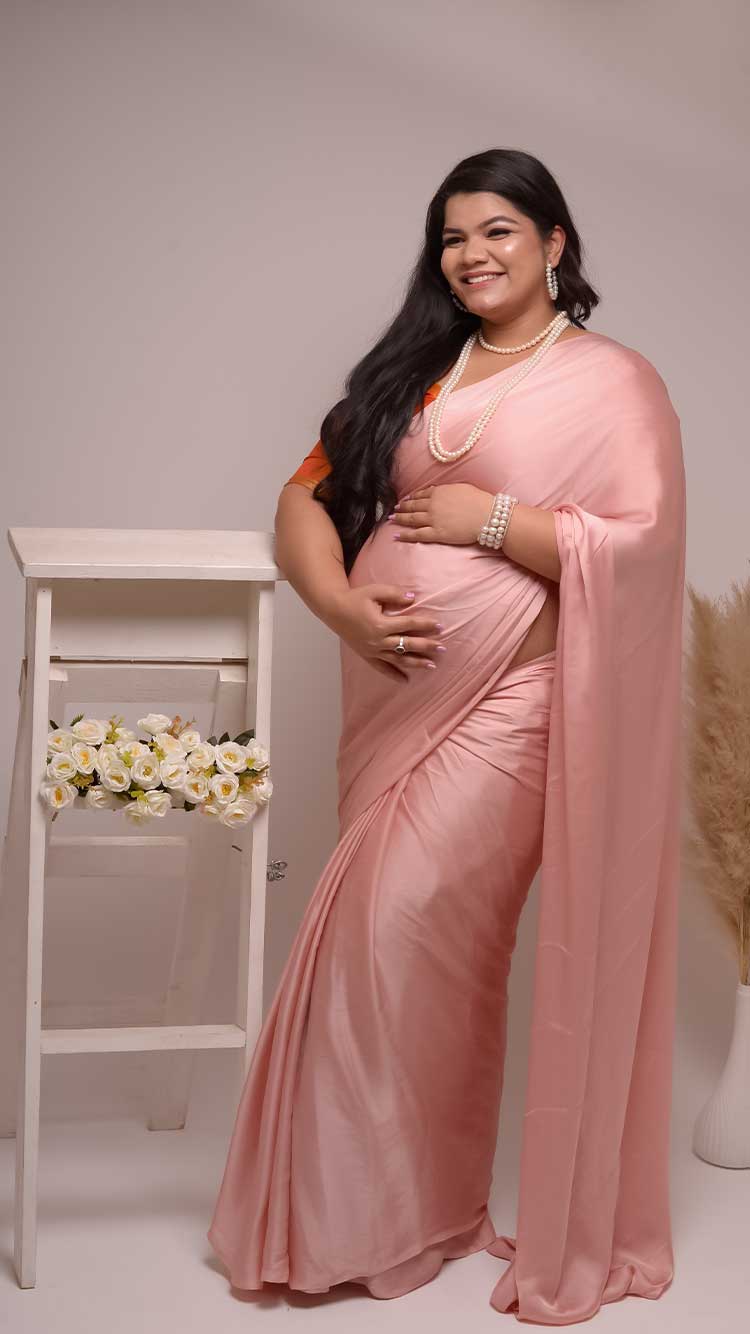 Black-maternity-gown